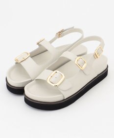 23区 バックル デザイン サンダル