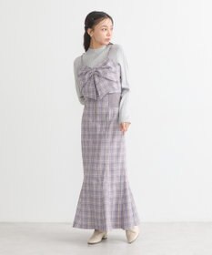 earth music&ecology リボンドレープビスチェ