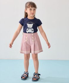 ANY KIDS ひんやりクール アップリケTシャツ