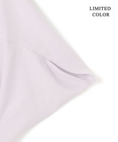 ICB 【新色追加・WEB限定カラーあり・UVケア・接触冷感・速乾・防シワ・洗える】FluidBackSatin ドルマンスリーブブラウス