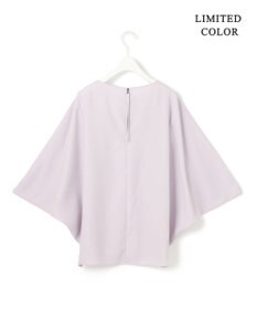 ICB 【新色追加・WEB限定カラーあり・UVケア・接触冷感・速乾・防シワ・洗える】FluidBackSatin ドルマンスリーブブラウス