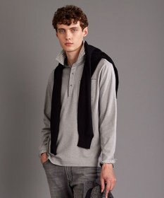 JOSEPH ABBOUD 【保温性/滑らかな肌触り/多機能ポロシャツ】 ウィンターダディー ポロシャツ