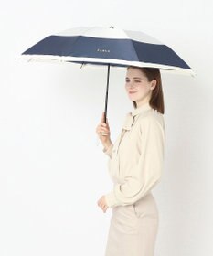 MOONBAT FURLA  折りたたみ傘 カラーボーダー 大きめ55cm 日本製