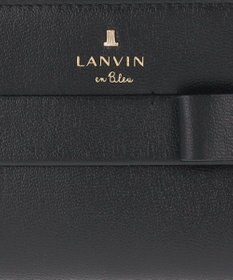 LANVIN en Bleu シャリテ コンパクトL字ファスナー長財布