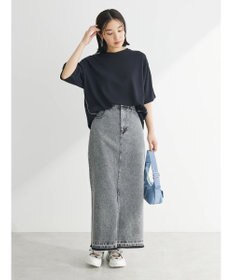 Green Parks ライン使いポンチカットプルオーバー