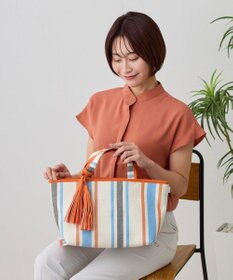 ROOTOTE 1070【幅広マチ】LT.デリ-ワイド-ストライプ-A