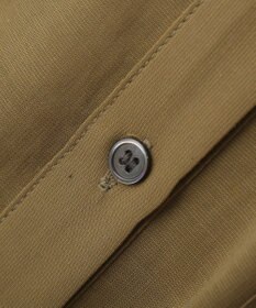 YECCA VECCA リブMIXシアーオーバーシャツ