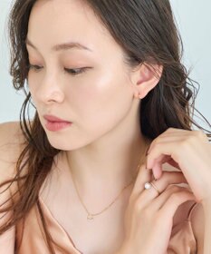 Phoebe 〈シリーズ累計販売10000点突破！〉〈金属アレルギー対応〉ミニフープピアス/サージカルステンレス　ゴールド