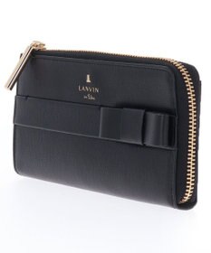 LANVIN en Bleu シャリテ コンパクトL字ファスナー長財布