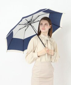 MOONBAT FURLA  折りたたみ傘 カラーボーダー 大きめ55cm 日本製