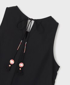 GRACE CONTINENTAL ビジューノースリーブトップ