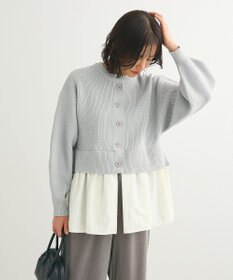 Green Parks ・ＥＬＥＮＣＡＲＥ　ＤＵＥ　スソレイヤーニットカーディカ