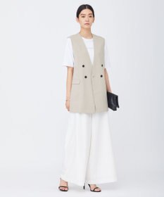 ICB 【洗える】 ハイツイストドライストレッチ ノーカラージレ