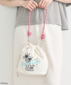 earth music&ecology スティッチ／ロープコードパファーバッグ