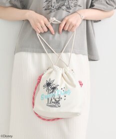 earth music&ecology スティッチ／ロープコードパファーバッグ