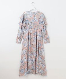 Feroux 【洗える】フラワープリント ワンピース