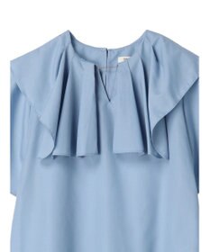 earth music&ecology ビッグカラーチェーンブラウス