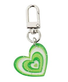 WEGO カラフルハートキーホルダー