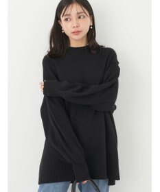 earth music&ecology やわらかタッチハイネックチュニック