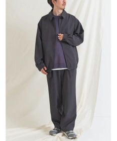 CRAFT STANDARD BOUTIQUE ポリエステルツイルベルテッドパンツ