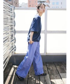 CRAFT STANDARD BOUTIQUE 【ＵＶカット】布帛切り替えプルオーバー