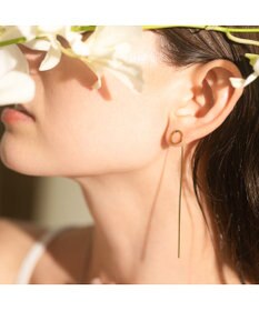 blancotokyo 【金属アレルギー対応】ロングラインピアス ECO