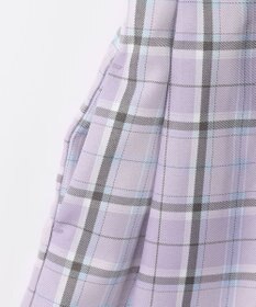 ANY KIDS チェック柄ジャンパースカート