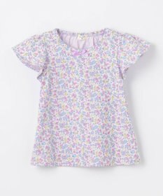 ANY KIDS 小花柄 プリント Tシャツ