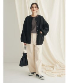 CRAFT STANDARD BOUTIQUE リサイクルポリエステルニットカーディガン