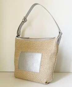 Hekhèr Le Style de Vie 【日本製 / 3WAY】ジュート×牛革 ショルダーバッグmedium