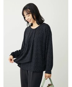 Green Parks ＢＰ　襟タック長袖ブラウソー