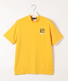 23区GOLF 【MEN】【吸水速乾・UVケア】ベア天竺 モックネックシャツ 適度な厚さで1枚で決まる