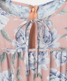 Feroux 【洗える】フラワープリント ワンピース