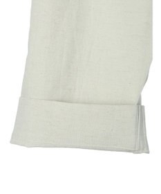 Green Parks インド 綿麻フロントタックパンツ