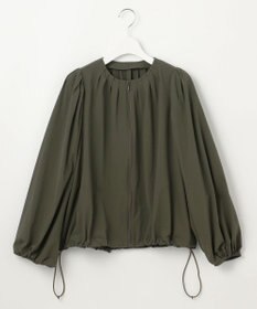 #Newans 【UVカット/撥水/接触冷感】ギャザーブラウス ラッシュガード