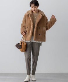 23区 【WEB&一部店舗限定】スエード ボストン バッグ