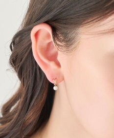 Phoebe 【K10】クロッシングパールピアス