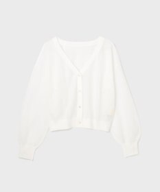 GRACE CONTINENTAL ブライトシアーニットカーディガン