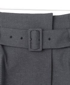 ICB L 【接触冷感・UVケア・撥水・洗える】LooseWeave  スカートレイヤードワイドパンツ