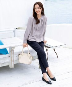 Tiaclasse 【洗える】幅広く活躍が期待できるドロストパンツ