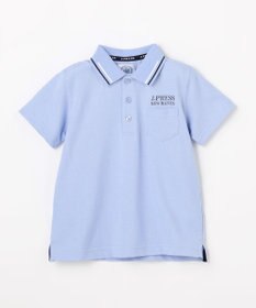 J.PRESS KIDS 【100-130cm】ダブルライン カラー 半袖ポロシャツ