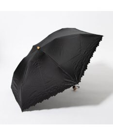 UNBILLION cache nez / 軽量フラワー刺繍カーボン折りたたみ日傘