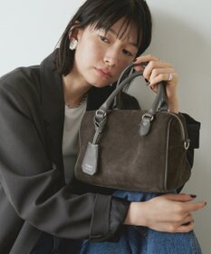 russet スエード2WAYミニボストンバッグ(CE-1570-WEB)