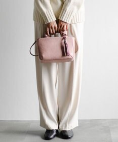 Atelier nuu 日本製 タッセルレザー loop ミニボストン