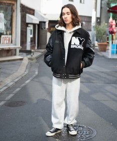 WEGO メルトンワッペンスタジャン