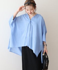 AMERICAN HOLIC 【接触冷感】Ｖネックシアー半袖ＢＩＧシャツ