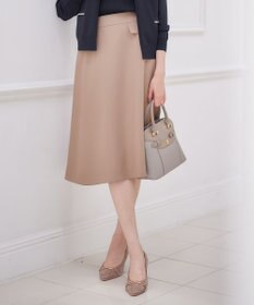 ANY SIS 【洗える】フラップポイントフレア スカート