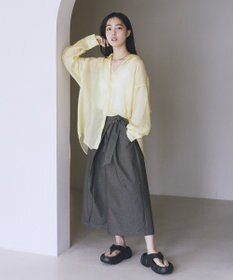 earth music&ecology ラップハーフパンツ
