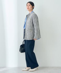 YECCA VECCA 金釦ツイードジャケット