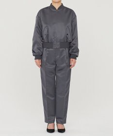 uncrave ラスターサテン ブルゾン（uncrave WHITE）